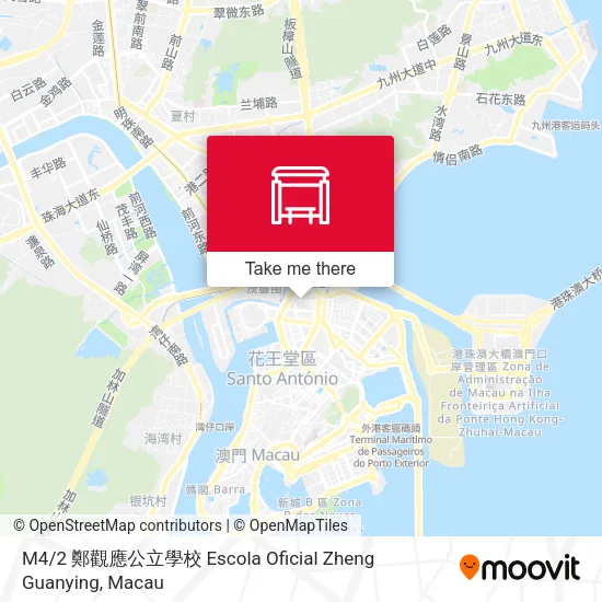 M4 / 2 鄭觀應公立學校 Escola Oficial Zheng Guanying地圖