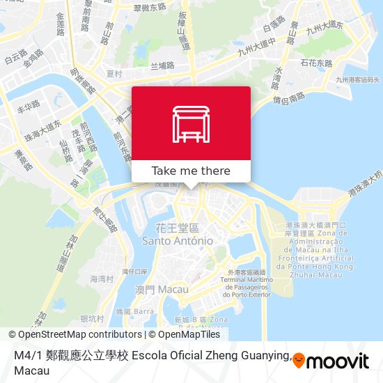 M4 / 1 鄭觀應公立學校 Escola Oficial Zheng Guanying map