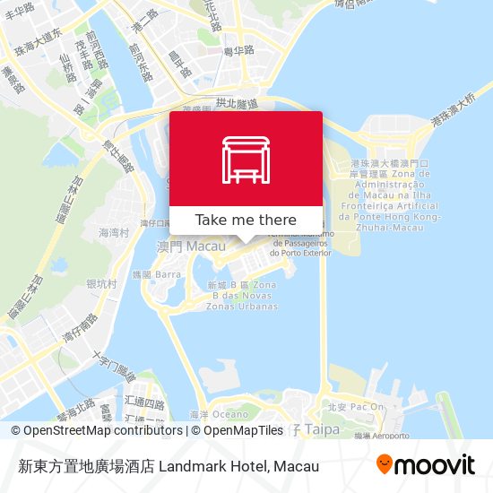 新東方置地廣場酒店 Landmark Hotel map