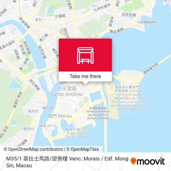 M35 / 1 慕拉士馬路 / 望善樓 Venc. Morais / Edf. Mong Sin地圖