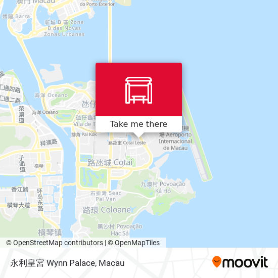永利皇宮 Wynn Palace map