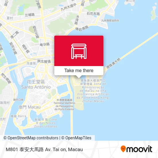 M801 泰安大馬路 Av. Tai on map