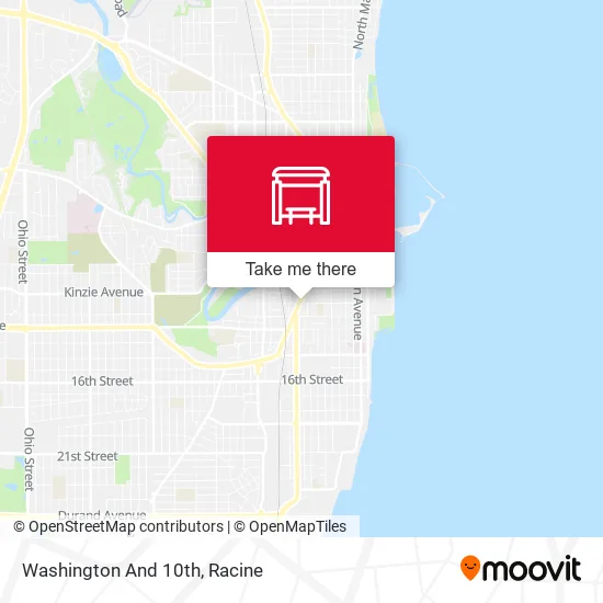Mapa de Washington And 10th