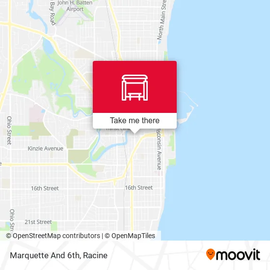 Mapa de Marquette And 6th