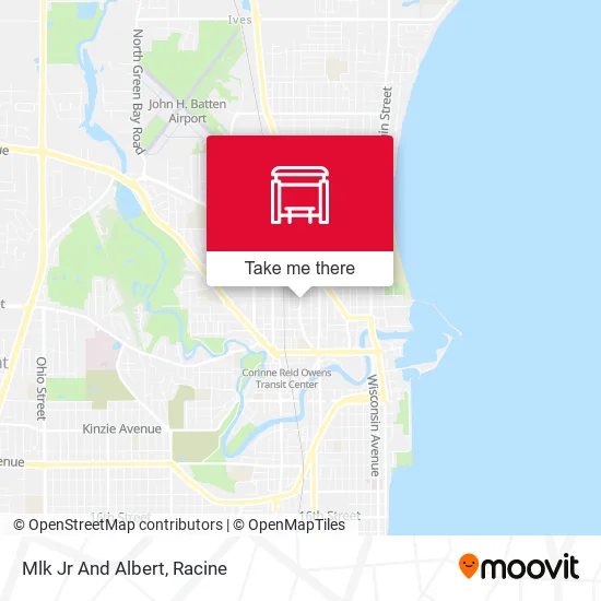 Mapa de Mlk Jr And Albert