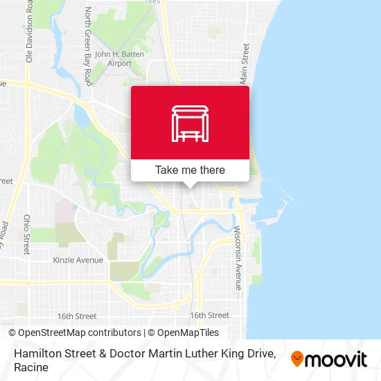 Mapa de Hamilton Street & Doctor Martin Luther King Drive