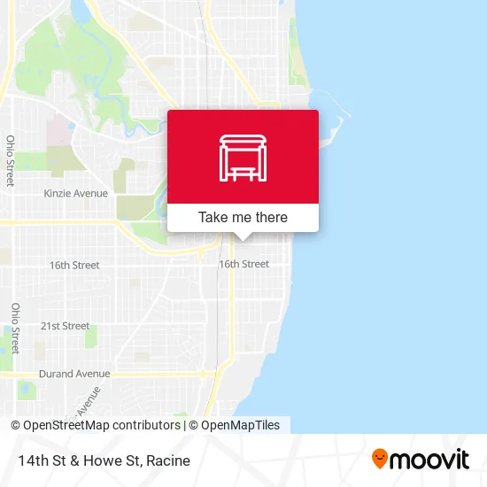 Mapa de 14th St & Howe St