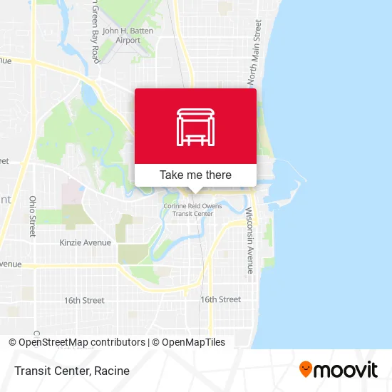 Transit Center map