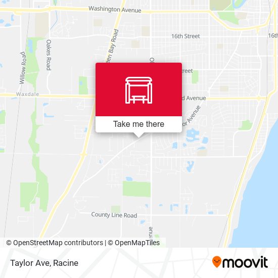 Mapa de Taylor Ave
