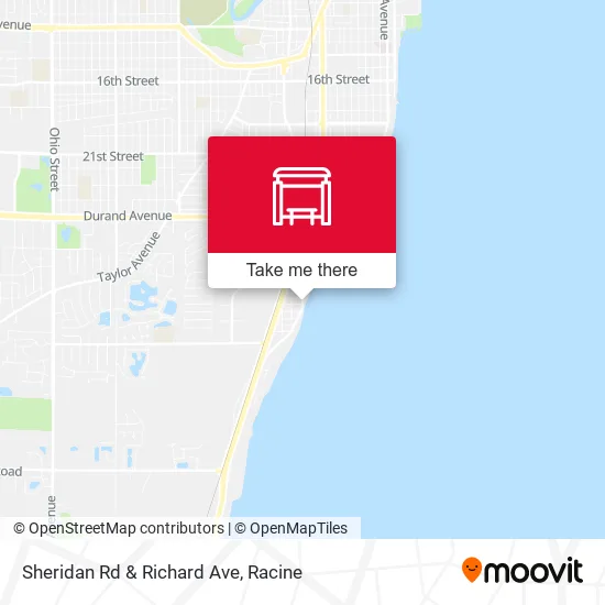 Mapa de Sheridan Rd & Richard Ave