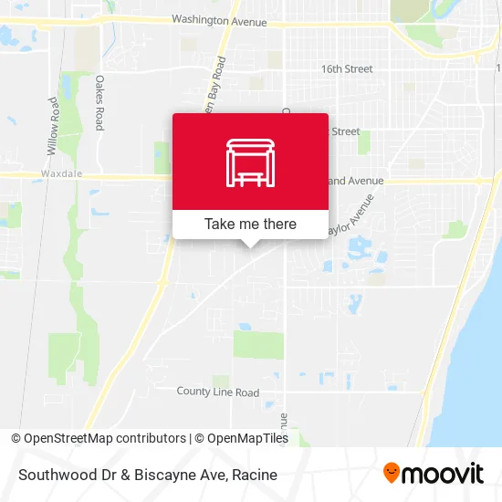 Mapa de Southwood Dr & Biscayne Ave