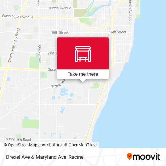 Mapa de Drexel Ave & Maryland Ave