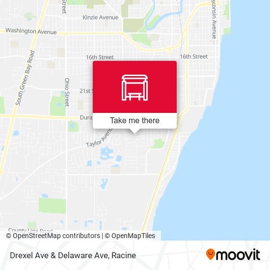 Drexel Ave & Delaware Ave map