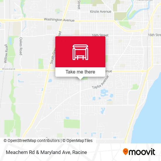 Mapa de Meachem Rd & Maryland Ave