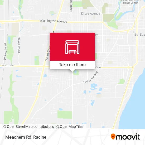 Meachem Rd map