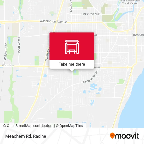 Mapa de Meachem Rd