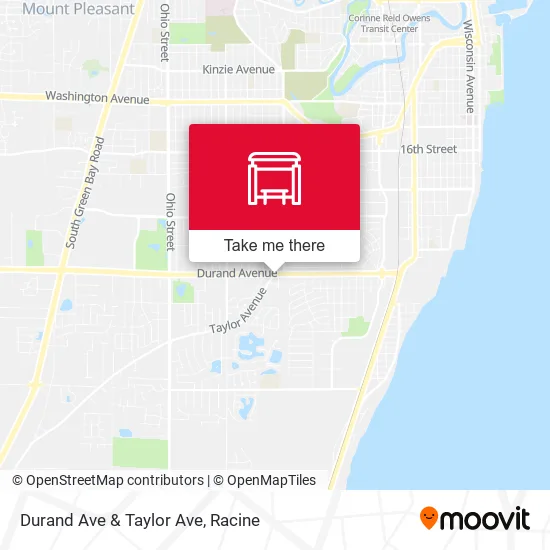 Mapa de Durand Ave & Taylor Ave