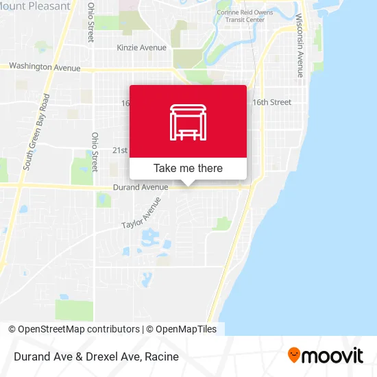 Mapa de Durand Ave & Drexel Ave