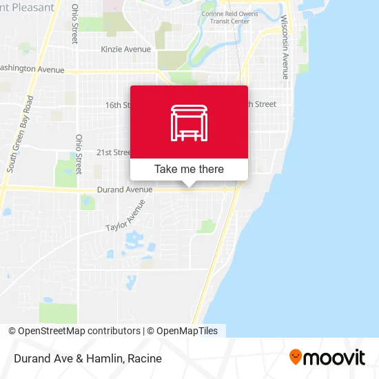 Mapa de Durand Ave & Hamlin