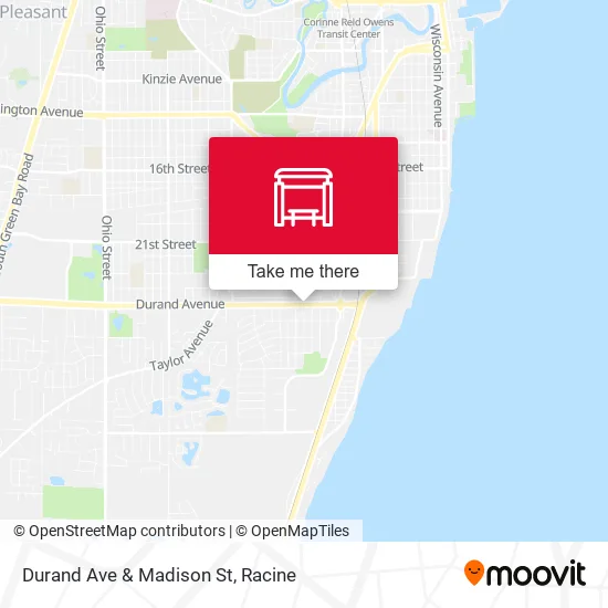 Mapa de Durand Ave & Madison St