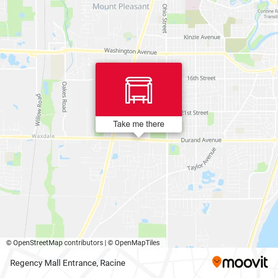 Mapa de Regency Mall Entrance