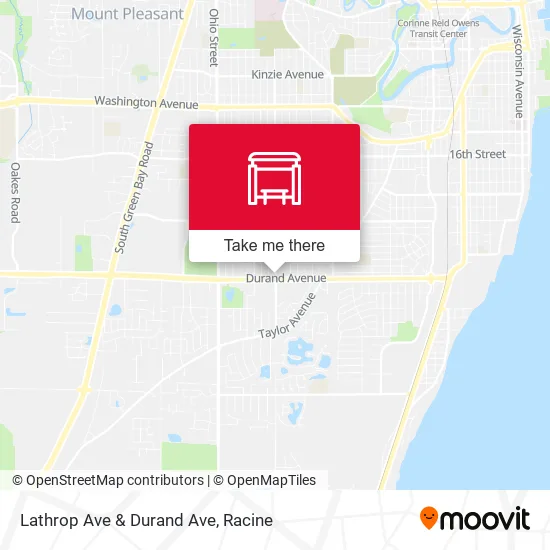Mapa de Lathrop Ave & Durand Ave