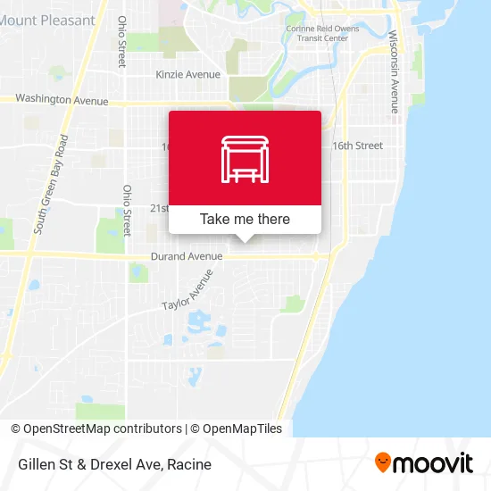 Mapa de Gillen St & Drexel Ave