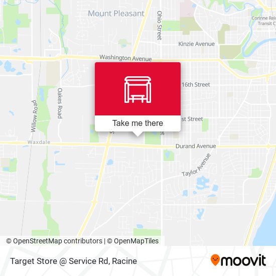 Target Store @ Service Rd map