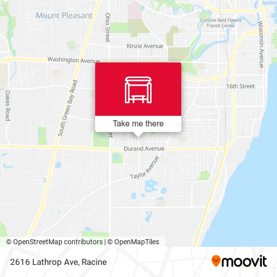 Mapa de 2616 Lathrop Ave