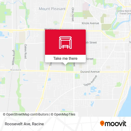 Mapa de Roosevelt Ave