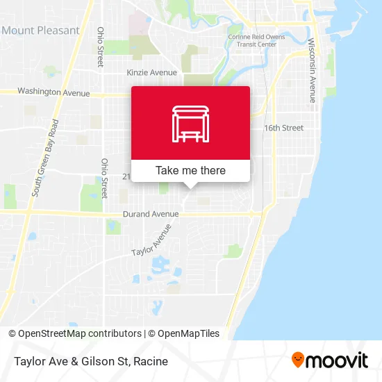Mapa de Taylor Ave & Gilson St