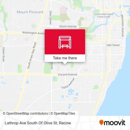 Lathrop Ave South Of Olive St map