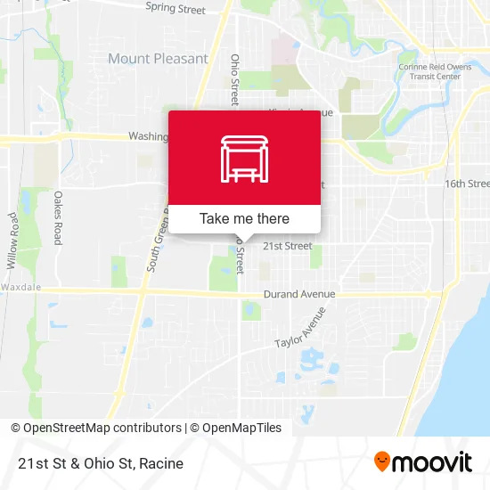 Mapa de 21st St & Ohio St