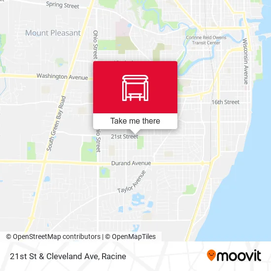 Mapa de 21st St & Cleveland Ave