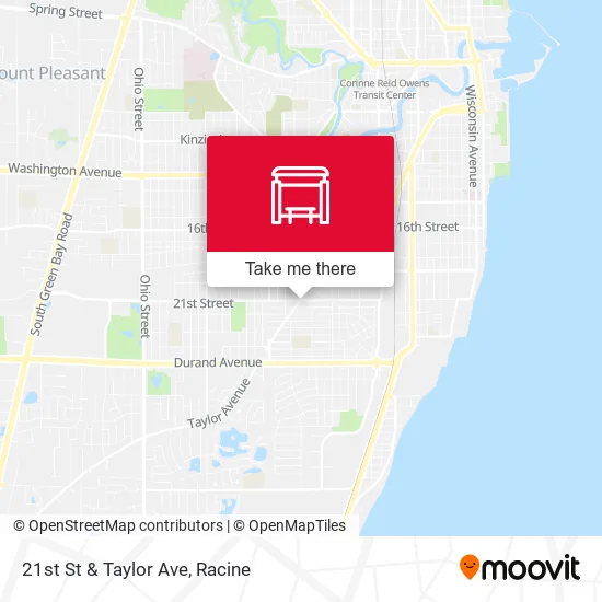 Mapa de 21st St & Taylor Ave