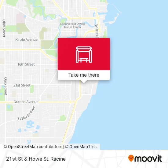 Mapa de 21st St & Howe St