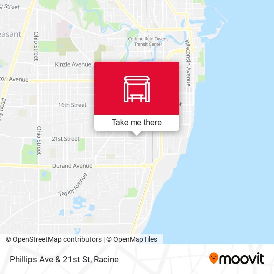 Mapa de Phillips Ave & 21st St