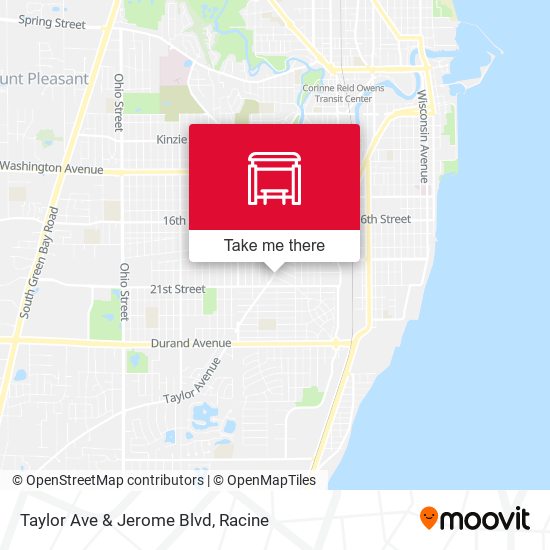 Mapa de Taylor Ave & Jerome Blvd
