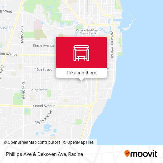 Mapa de Phillips Ave & Dekoven Ave