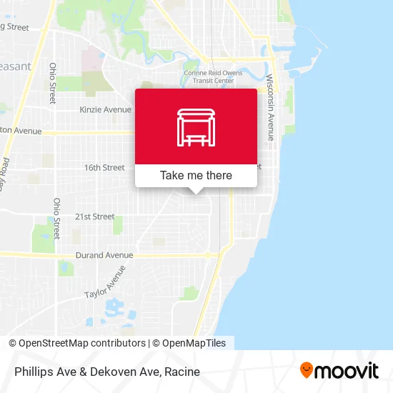 Mapa de Phillips Ave & Dekoven Ave