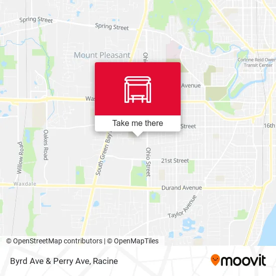 Mapa de Byrd Ave & Perry Ave