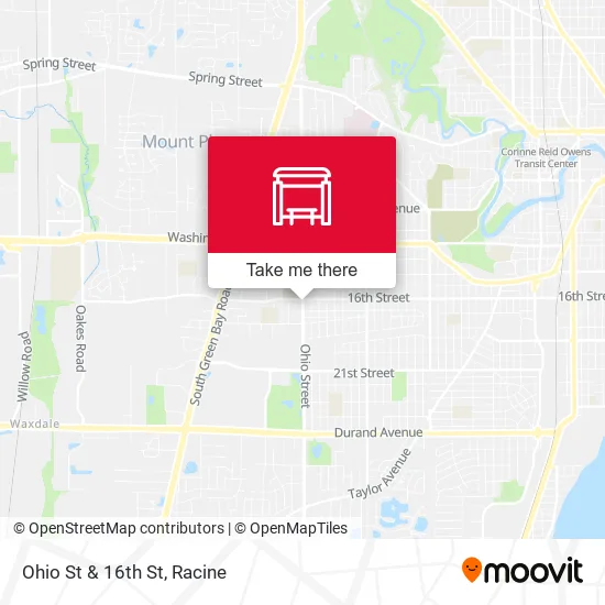 Mapa de Ohio St & 16th St