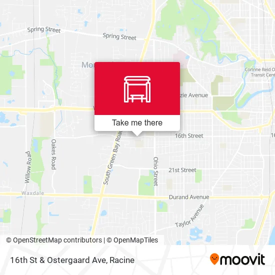 Mapa de 16th St & Ostergaard Ave