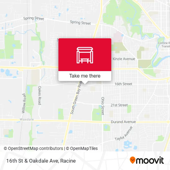 Mapa de 16th St & Oakdale Ave