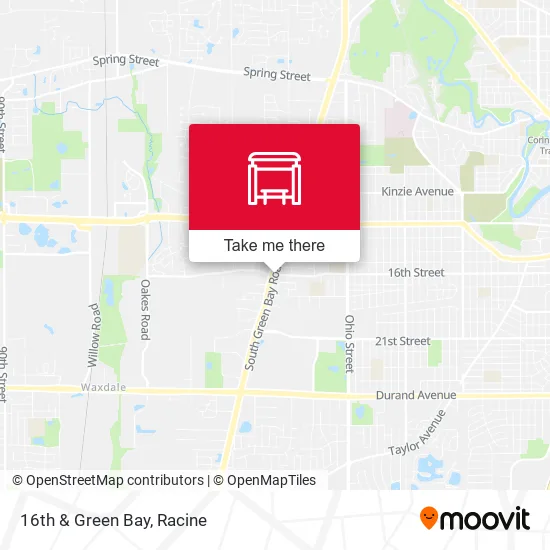 Mapa de 16th & Green Bay