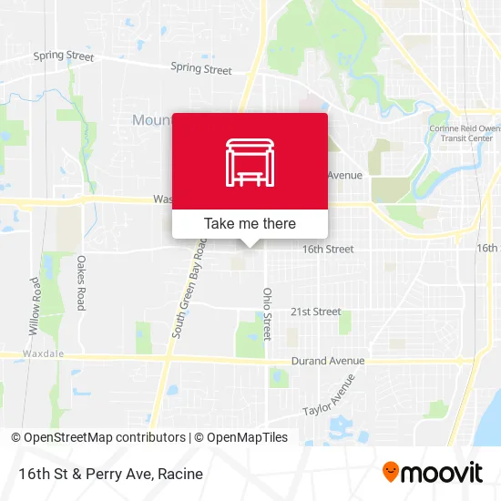 Mapa de 16th St & Perry Ave