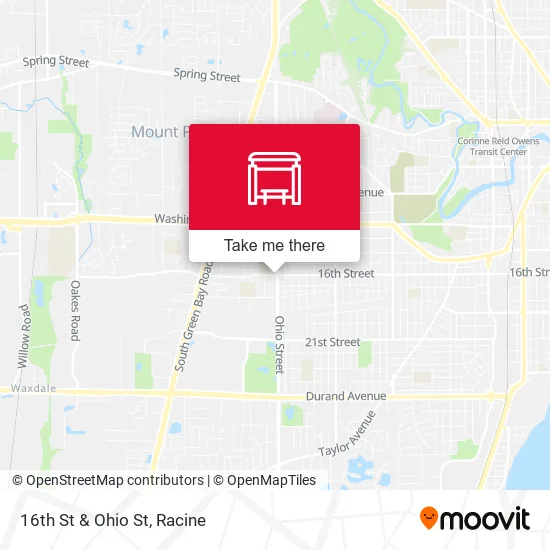 Mapa de 16th St & Ohio St