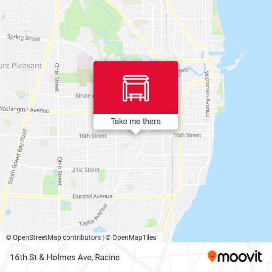 Mapa de 16th St & Holmes Ave