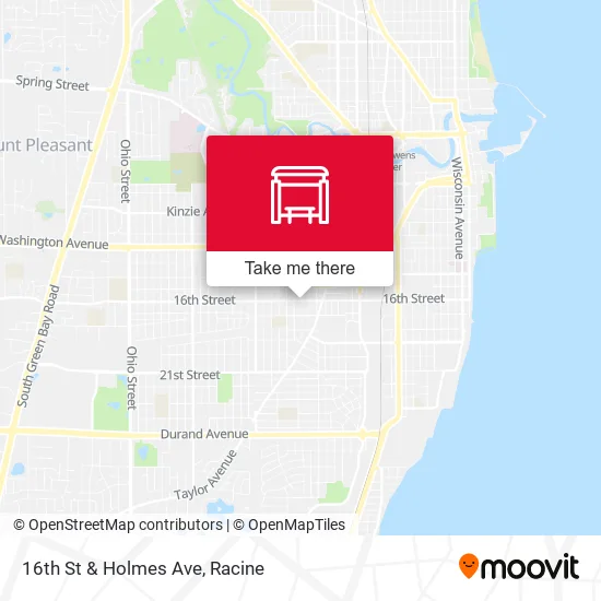 Mapa de 16th St & Holmes Ave