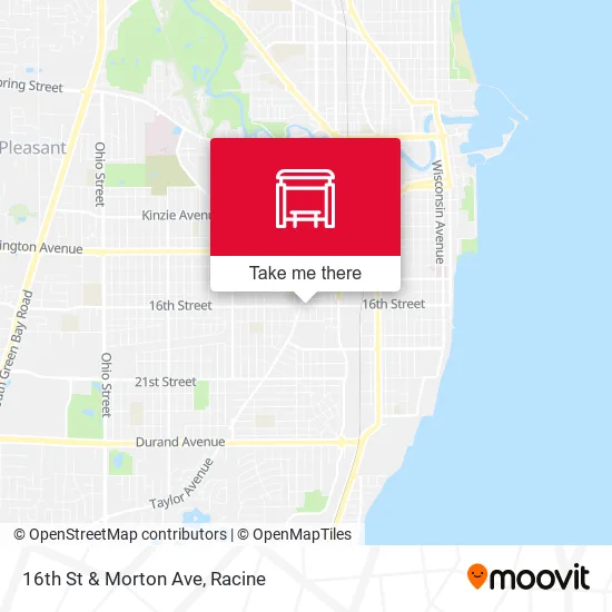 Mapa de 16th St & Morton Ave
